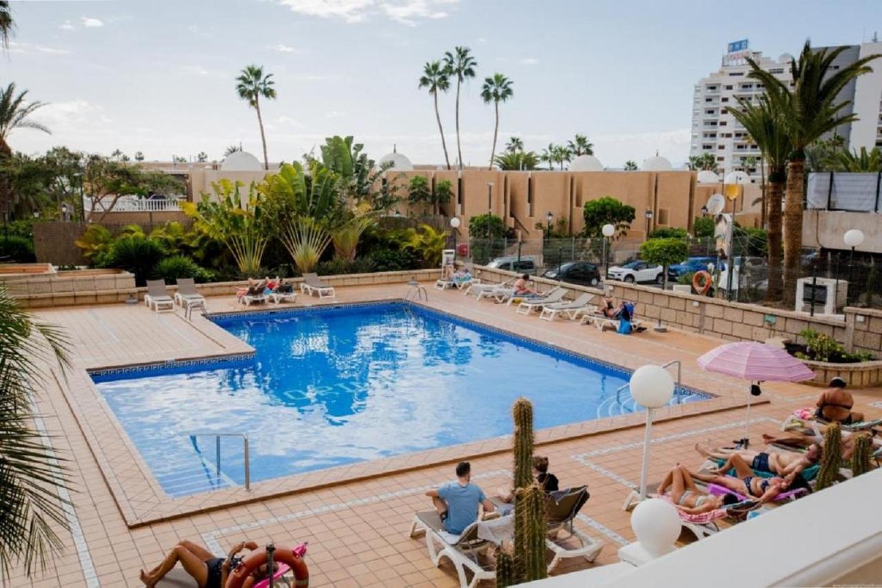 319 Modern Accommodation,Sea View, Wi Fi And Pool Playa de las Américas Buitenkant foto
